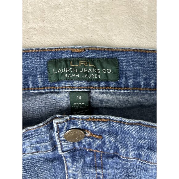 Lauren Ralph Lauren Blue Boot Cut Jeans - Picture 3 of 9